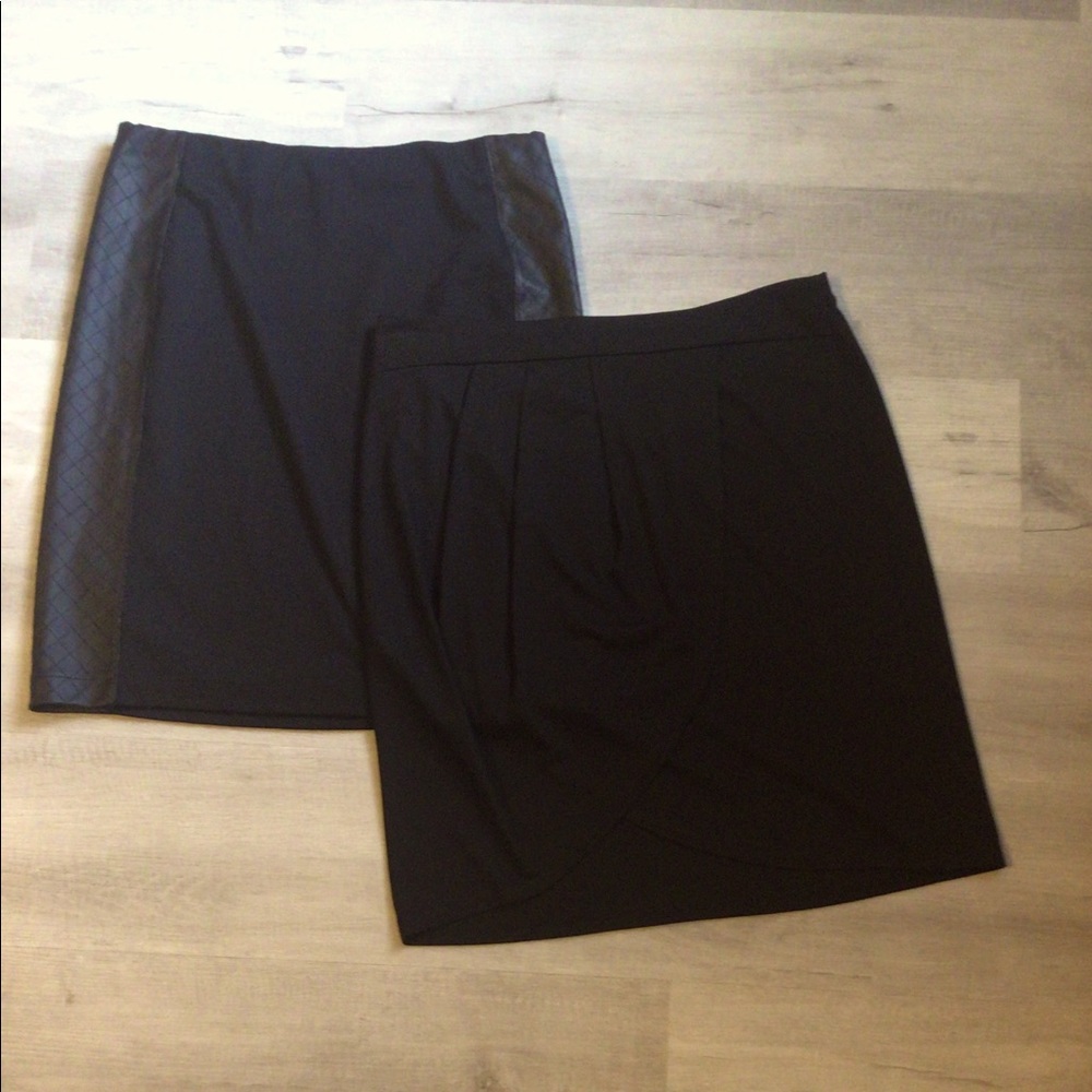 Bundle Deal— Two Mini Skirts Size L